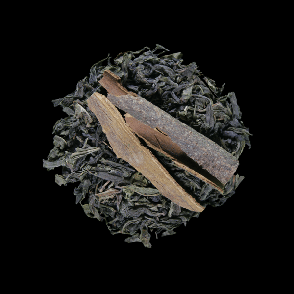 té verde del Gilan con corteccia di cannella