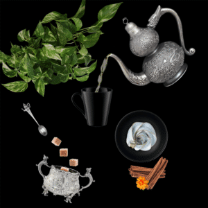té verde del Gilan con corteccia di cannella